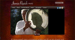 Desktop Screenshot of jamiepapishmusic.com